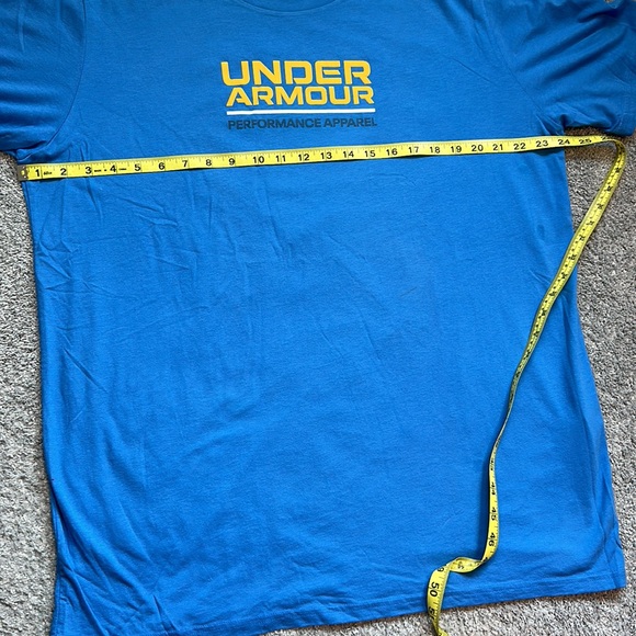 NWOT, never worn Under Armour XXL Men’s blue  t-shirt - Picture 2 of 5